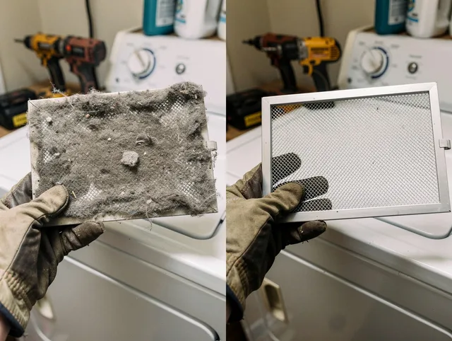 Professional lint trap cleaning by Stow Dryer Vent Cleaning in Stow