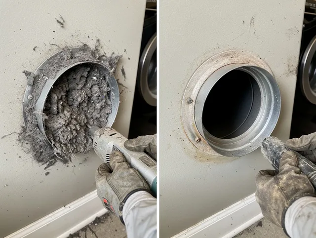Professional clogged vent cleaning by Stow Dryer Vent Cleaning in Stow